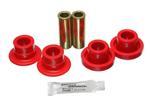Energy Suspension 95-98 Nissan 240SX (S14) / 90-96 300ZX Red Front Control Arm Bushing Set (Must reu