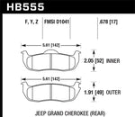 Hawk 06-10 Jeep Commander / 05-10 Grand Cherokee / 05-10 Armada / 04 Pathfinder / 04-10 Tital 5.6L /