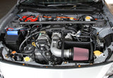 K&N 13 Subaru BRZ 2.0L / 13 Scion FR-S 2.0L Silver 69 Series Typhoon Intake