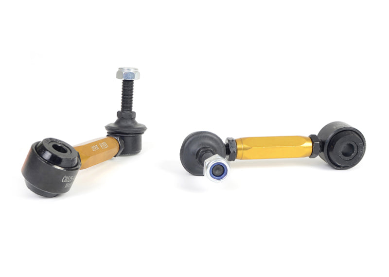 Whiteline 99-05 VW Golf/GTI/Jetta / 98-10 Beetle Front Sway Bar Link Kit - Adjustable Ball End Links