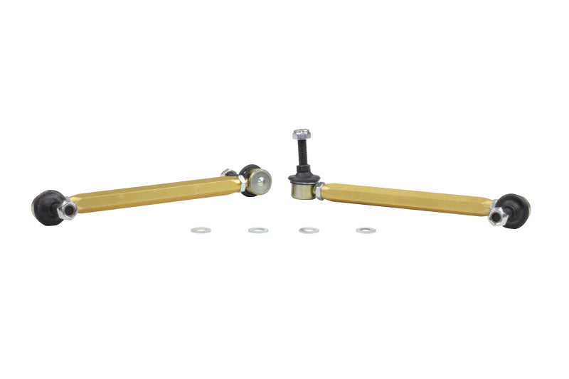 Whiteline 02-15 Mini Cooper/Cooper S Rear Sway Bar Link Kit - Adjustable Ball End Links