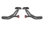 BMR 10-14 Ford Mustang / Shelby GT500 Non-Adj. Lower A-Arms (Poly/Delrin) - Black Hammertone