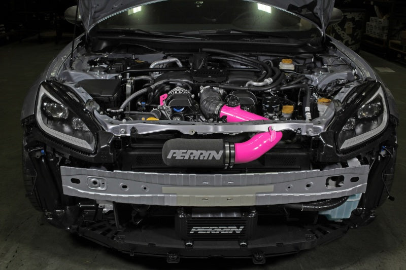 PERRIN 22-26 Subaru BRZ / Toyota GR86 Cold Air Intake - Hyper Pink