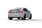 Rally Armor 2022 Honda Civic (Incl. Si/Sport/Touring) Black UR Mud Flap w/ Grey Logo