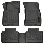 Husky Liners WeatherBeater 14 Nissan Rogue Front & Second Row Black Floor Liners