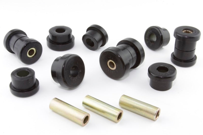 Whiteline 88-00 Honda Civic / 88-9/95 CRX Rear Control Arm - Lower Inner & Outer Bushing Kit