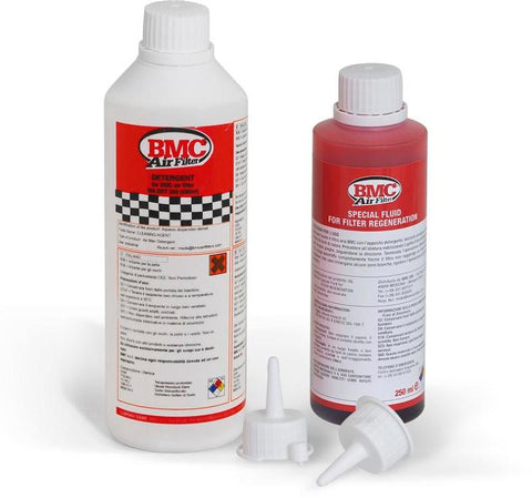 BMC Complete Filter Washing Kit - 500ml Detergent & 250ml Oil Bottle