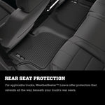 Husky Liners 2016 Nissan Titan XD Crew Cab WeatherBeater Front Row Black Floor Liners