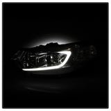 xTune 09-14 Acura TSX Projector Headlights - Light Bar DRL - Chrome (PRO-JH-ATSX09-LB-C)