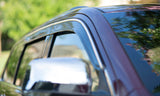 AVS 18-22 Honda Accord Ventvisor Low Profile Window Deflectors 4pc - Smoke w/Chrome Trim