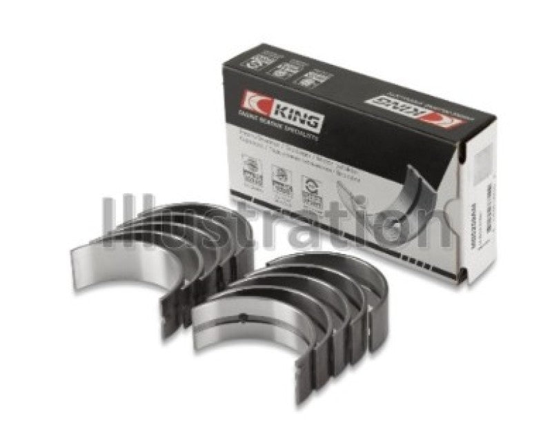 King Engine Bearings Honda D16A/Y/Z H22A4 F23A Crankshaft Main Bearing Set - Size STD