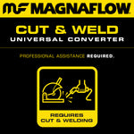 MagnaFlow Conv Univ 2inch FED