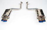 Invidia 15+ Lexus RC350/200T Titanium Quad Rolled Tip Axle-Back Exhaust
