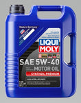 LIQUI MOLY 5L Synthoil Premium Motor Oil SAE 5W40