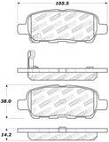 StopTech Performance 6/02-08 350z / 01-08 G35 Rear Brake Pads