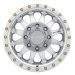 Method MR304 Double Standard 17x8.5 0mm Offset 8x170 130.81mm CB Machined/Clear Coat Wheel