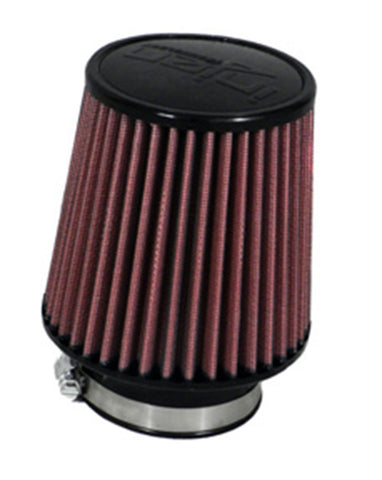 Injen High Performance Air Filter - 3 Black Filter 5 Base / 4 7/8 Tall / 4 Top