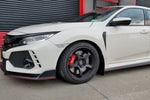 Rally Armor 17-21 Honda Civic Type R Black UR Mud Flap w/ Red Logo