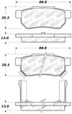 StopTech Performance 90-01 Integra (exc. Type R)/90-93 Civic EX Coupe w rear disc & abs/99-00 Civic