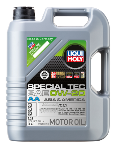 LIQUI MOLY 5L Special Tec AA Motor Oil 0W20