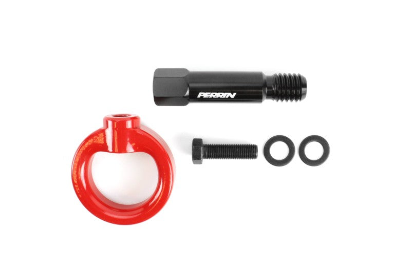 PERRIN 20-25 Toyota Supra Tow Hook Kit (Front) - Red
