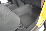 BedRug 07-16 Jeep JK Unlimited 4Dr Front 4pc BedTred Floor Kit (Incl Heat Shields)