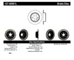 StopTech 04-08 Acura TL / 03-09 honda Element Slotted & Drilled Left Rear Rotor