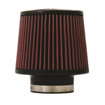 Injen High Performance Air Filter - 3.00 Black Filter 6 Base / 5 Tall / 5 Top