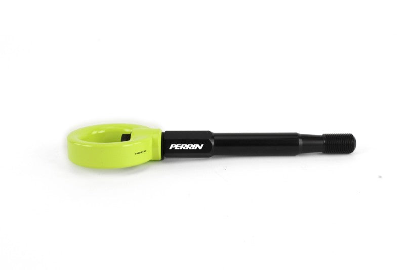 PERRIN 18-21 Subaru WRX & STI / 13-25 BRZ / 17-20 Toyota 86 Tow Hook Kit (Front) - Neon Yellow