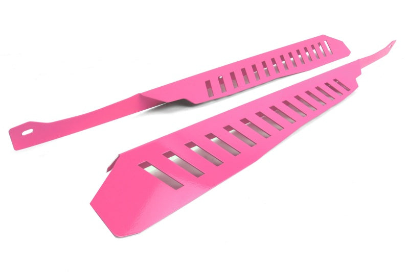 PERRIN 08-14 Subaru WRX/STI / 08-11 Impreza Fender Shroud Set - Hyper Pink