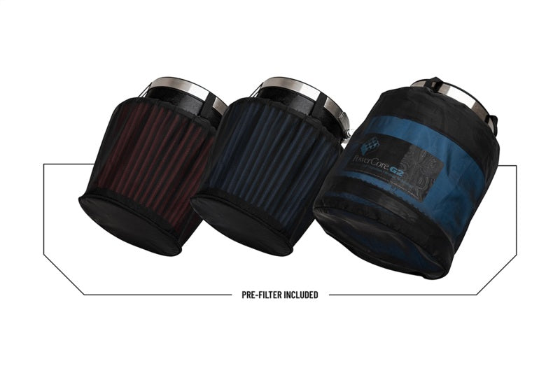 Corsa 2021-2025 Ford Bronco 2.7L Cold Air Intake With Donaldson Powercore Dry Filter