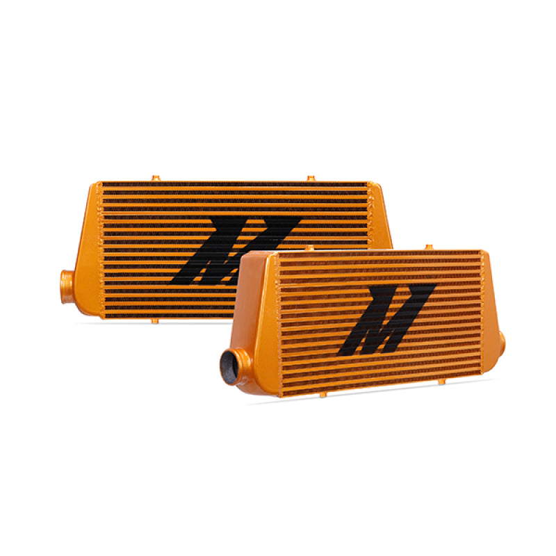 Mishimoto Universal Silver R Line Intercooler Overall Size: 31x12x4 Core Size: 24x12x4 Inlet /Outlet