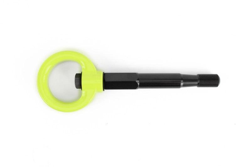 PERRIN 15-17 Subaru WRX & STI / 13-17 Crosstrek / 12-16 Impreza Tow Hook Kit (Front) - Neon Yellow
