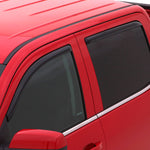 AVS 08-13 Toyota Highlander Ventvisor In-Channel Front & Rear Window Deflectors 4pc - Smoke