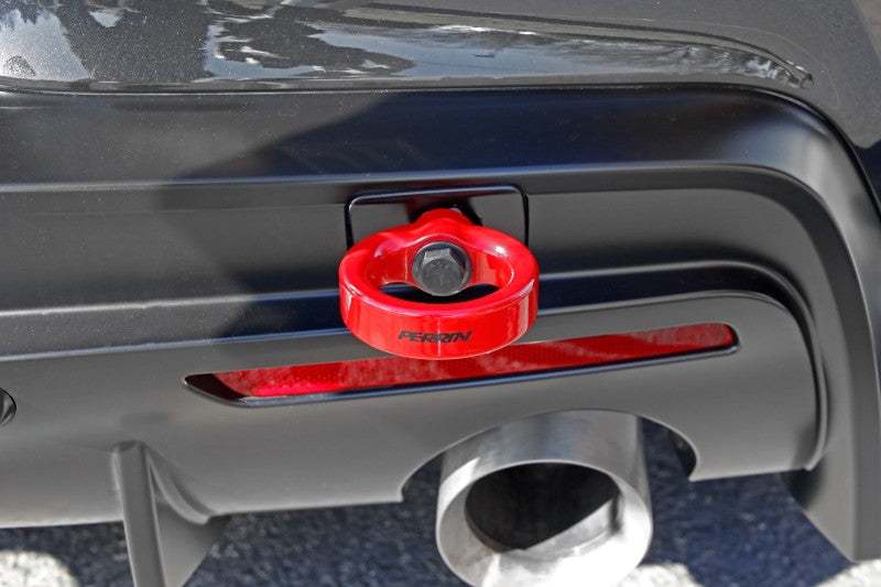 PERRIN 20-25 Toyota Supra Tow Hook Kit (Rear) - Red