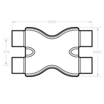 MagnaFlow Smooth Trans X 3/3 X 14 SS