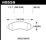 Hawk HPS Street Brake Pads