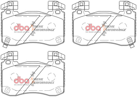 DBA 2018+ Kia Stinger V6 Twin Turbo XP Performance Front Brake Pads