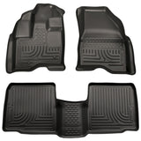 Husky Liners 11-12 Ford Explorer WeatherBeater Combo Black Floor Liners