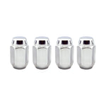 McGard Hex Lug Nut (Cone Seat) M12X1.5 / 13/16 Hex / 1.5in. Length (4-Pack) - Chrome