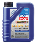 LIQUI MOLY 1L Leichtlauf (Low Friction) High Tech Motor Oil 5W40