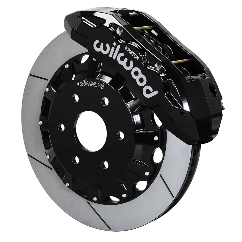 Wilwood 21-25 RAM 1500 TRX/RHO TX6R Black Front Big Brake Kit - 16.00x1.36
