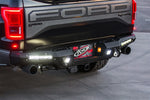 Addictive Desert Designs 17-18 Ford F-150 Raptor HoneyBadger Rear Bumper w/ 10in SR LED Mounts