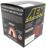 AEM 5.5in Base OD x 4.75in Top OD x 5in Height Conical DryFlow Air Filter