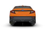 Rally Armor 2022 Subaru WRX Black UR Mud Flap w/ Orange Logo
