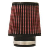 Injen High Performance Air Filter - 2.75 Black Filter 5 Base / 5 Tall / 4 Top - 40 Pleat