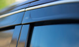 AVS 18-22 Honda Accord Ventvisor Low Profile Window Deflectors 4pc - Smoke w/Chrome Trim