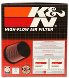 K&N Univeral Rubber Filter Round Tapered 4.625in Top OD x 5in Base OD x 4in H