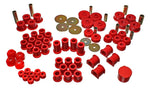 Energy Suspension 79-85 Toyota 4WD Pickup (Except T-100 & Tundra)  Red Hyper-Flex Master Bushing Set