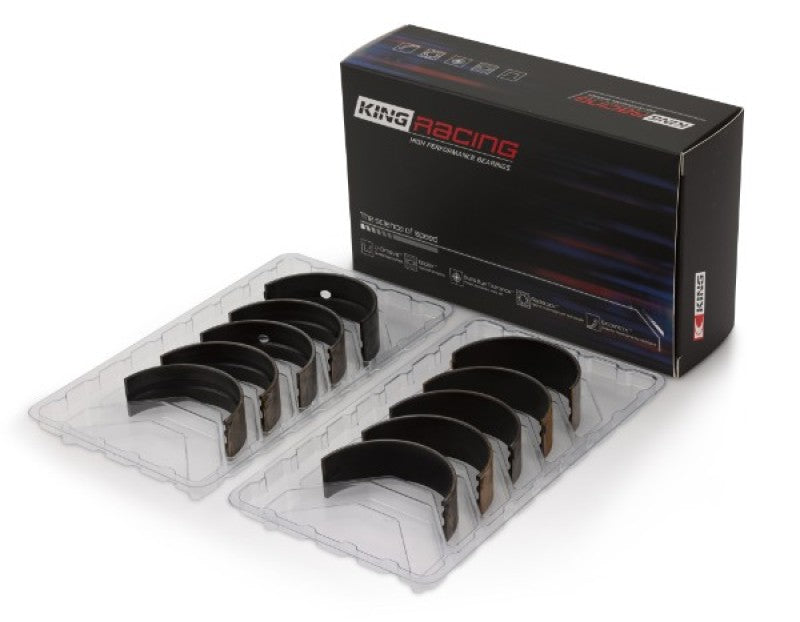 King Subaru EJ20/EJ22/EJ25 (Thrust in #5 Position) Tri-Metal Perf Main Bearing Set - Size +0.25mm